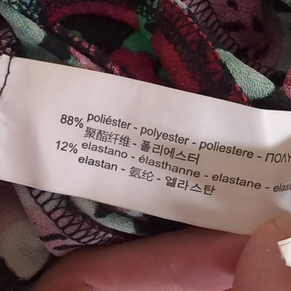 Zara Floral Vneck Bodysuit Top Long Sleeve Plunging Wrap Rose Print Size Medium - Picture 12 of 12